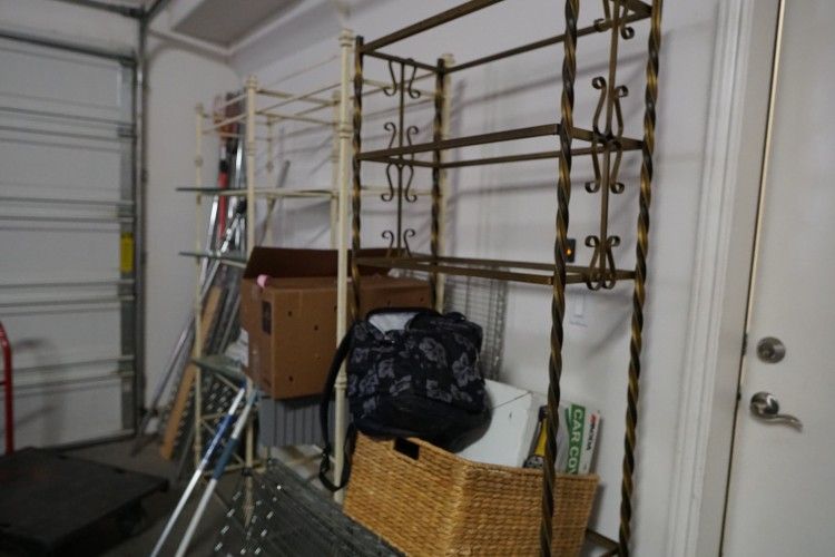 Book And Wire Shelving