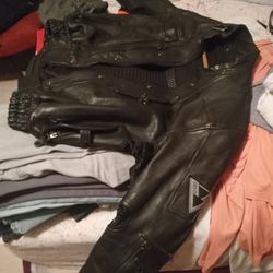 Leather Motorcycle Jacket 