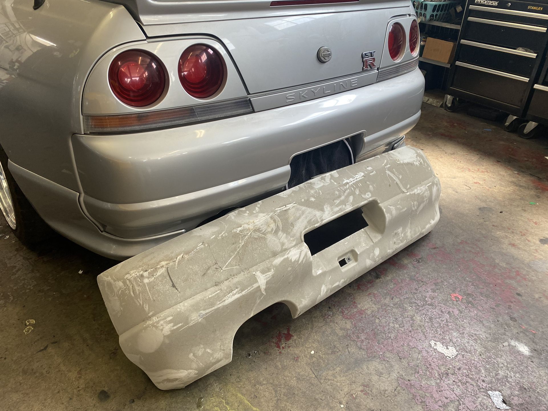 Nissan R33 Skyline GTR Rear Bumper Oem Original