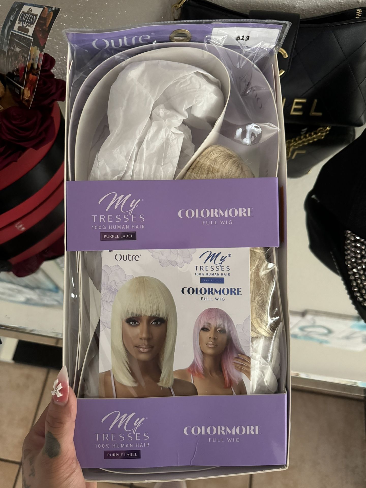 My TRESSES 100% HUMAN HAIR PURPLE LABEL COLORMORE FULL