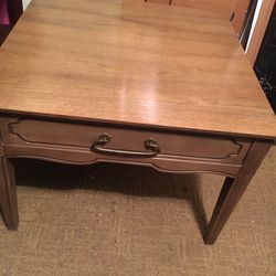 Vintage  Late 1960’s  Side Table With Drawer