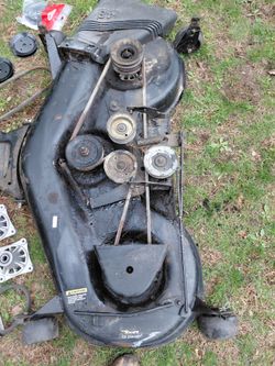 48" craftsman mower deck