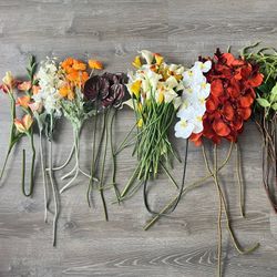 Faux and Silk Flowers 
