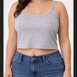 Forever 21 Heather gray tank top