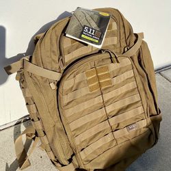 5.11 Tactical Backpack - RUSH72 2.0 CCW Laptop Compartment, Flat Dark Earth color