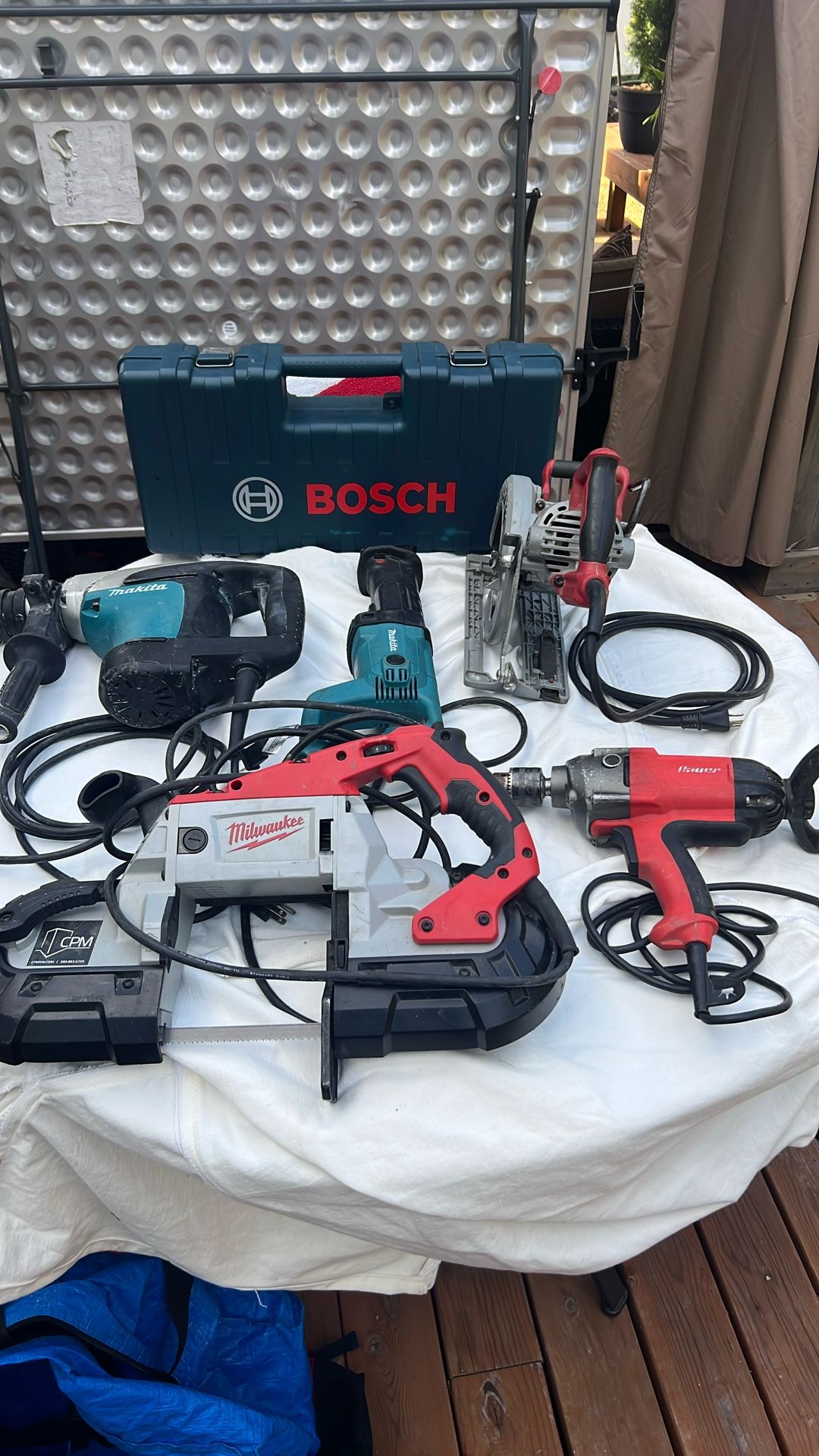 Set Of Quality Six Power Tools