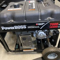 7000 Watt PowerBOSS  Portable Generator