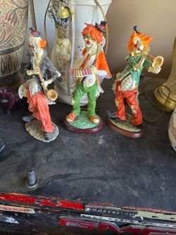 Vintage hobo clowns
