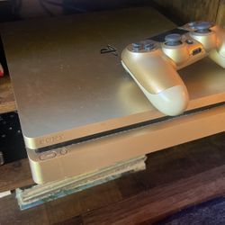 Ps4 Slim 1TB Gold Edition + 6 Games