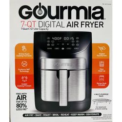 Gourmia Air Fryer Black (8 Quart)