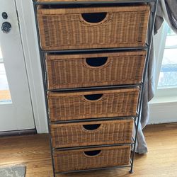 Wicker Dresser