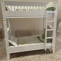 Solid Wood Doll Bunk Beds (for 18” dolls)