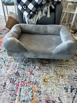 Plush Modern Velvety Dog Bed
