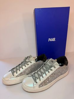 P448 Ginevra Glitter Sneakers – Size 39 – Worn Twice