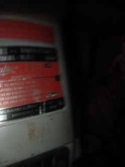 Milwaukee Heavy duty grinder/sander