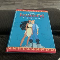 Pocahontas Vintage Complete Card Set With Binder