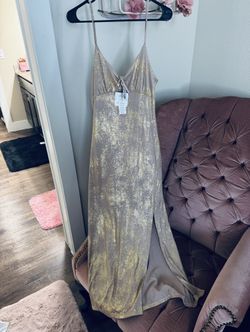 Gold Dress 