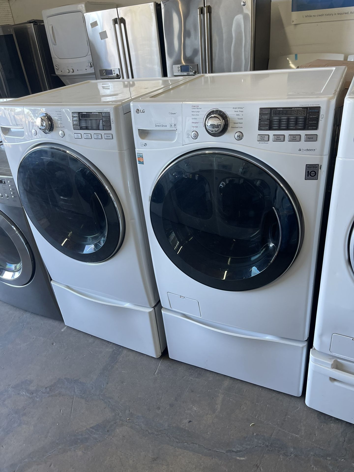 Lg Washer And Dryer Set