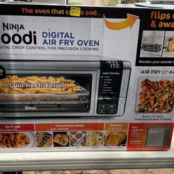 Ninja Foodi Digital Air Fryer Oven Flip Up Toaster