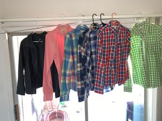 Long sleeve flannels for men