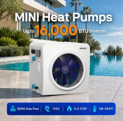 AQUASTRONG Pool Heat Pump – New/Open Box 🔥🏊♂️