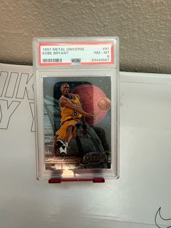 1997 Skybox Metal Universe Kobe Bryant #81 PSA 8