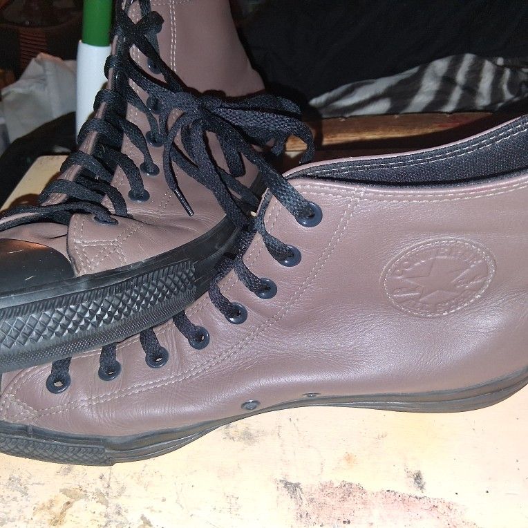 Leather Converse Allstars