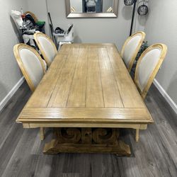 Dining Room Table And Four Chairs Included