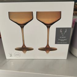Coupes Martini Glasses For Sale 