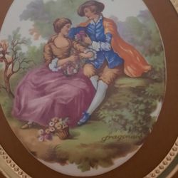 Vintage Renaissance Courting Couple 
