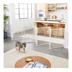 New in box extra wide pet gate or baby gate