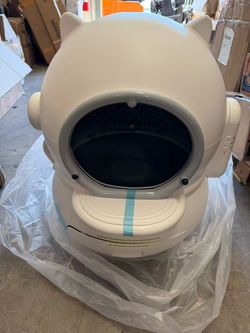 Intelligent Deodorant Cat Toilet Automatic Cat Litter Box One-Key Sand Change Multiple Safety Protection Silent Motor and Deodorization