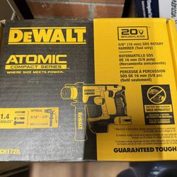 New Atomic SDS Rotary Hammer Dewalt