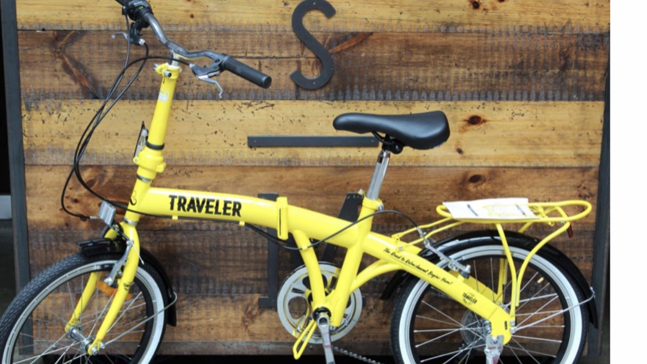 Brand New Traveler Beer Company Folding Bike 6-Speed