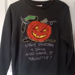 Vintage Halloween Jack o lantern Sweatshirt 