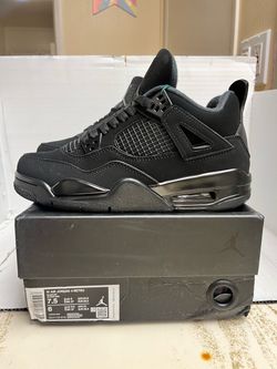 Nike Jordan 4 Black Cat 2020 GS (Grade School) Size 6Y