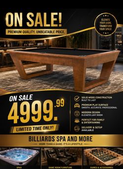 Pool Table for Sale