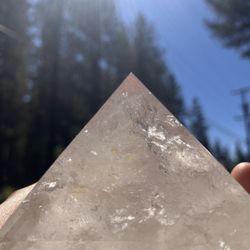 Quartz Crystal Pyramid