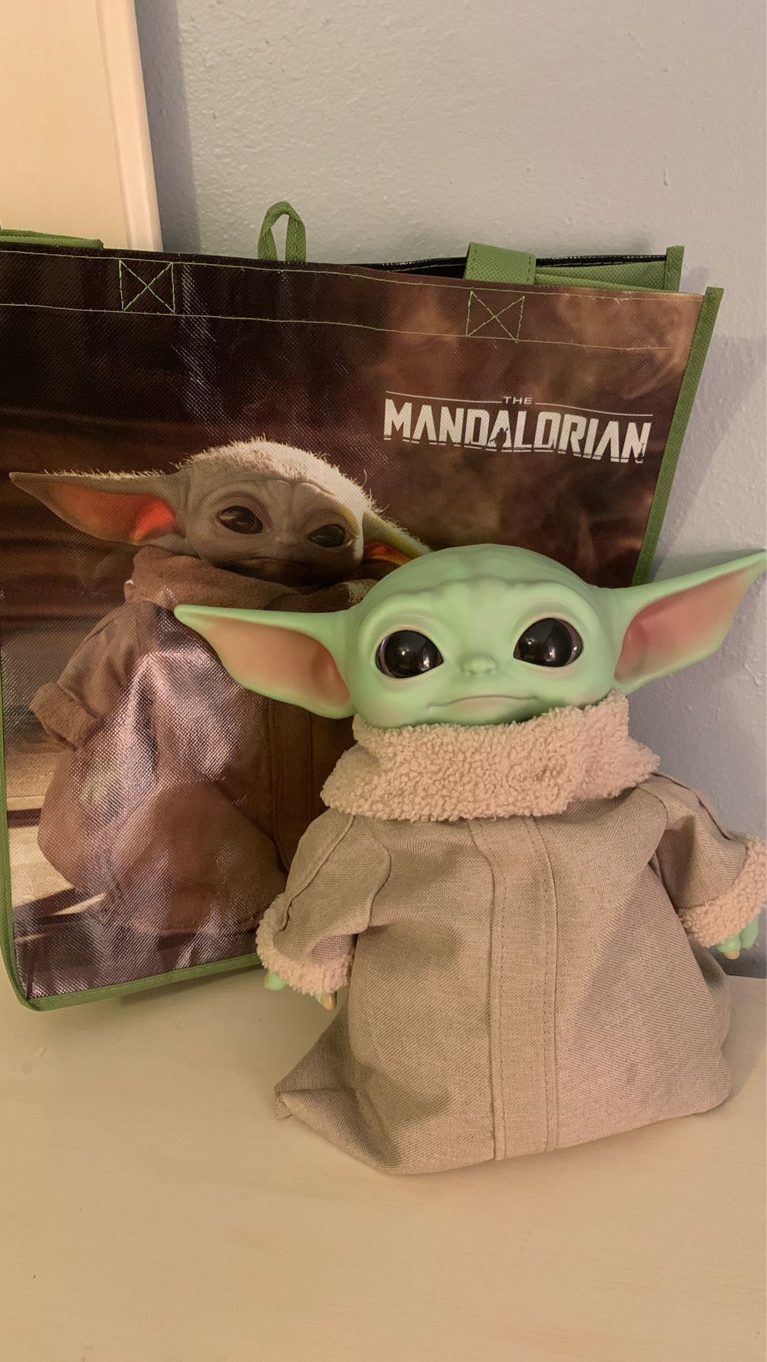 Star Wars The Child Plush Toy, 11-Inch Small Yoda-Like Soft Figure From The Mandalorian