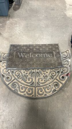 Large welcome mats
