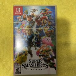 Nintendo Switch Super Smash Bros Ultimate 