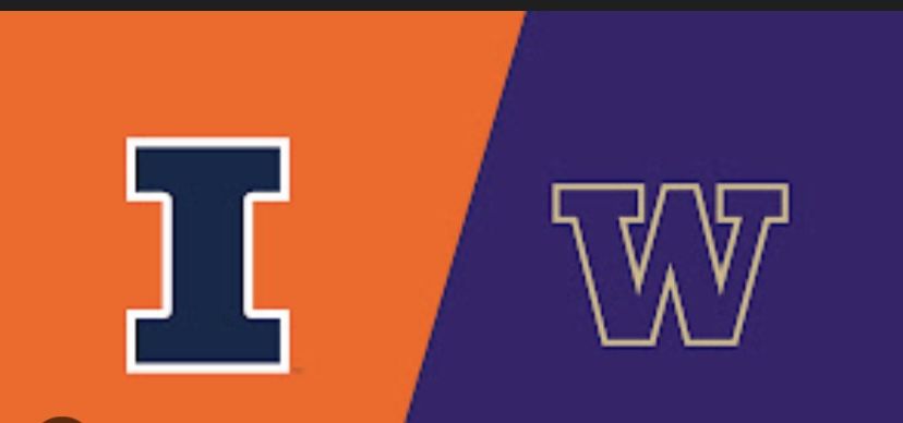 PARKING PASS! LOT E-1A UW HUSKIES VS ILLINOIS