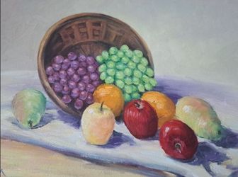 Original Fruit Still Life Art by September McGee