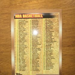 1997-98 And 1998-99 NBA TOPPS Complete Sets