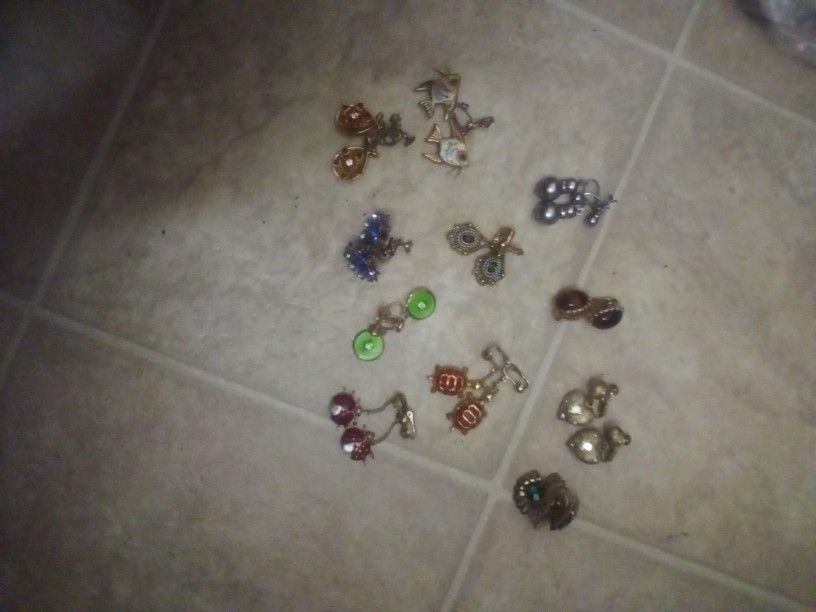 Clip On Earrings 
