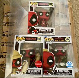 Deadpool Funko Pop Bundle!!