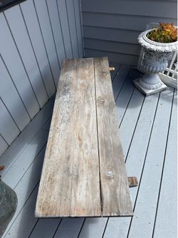 Wood Bench