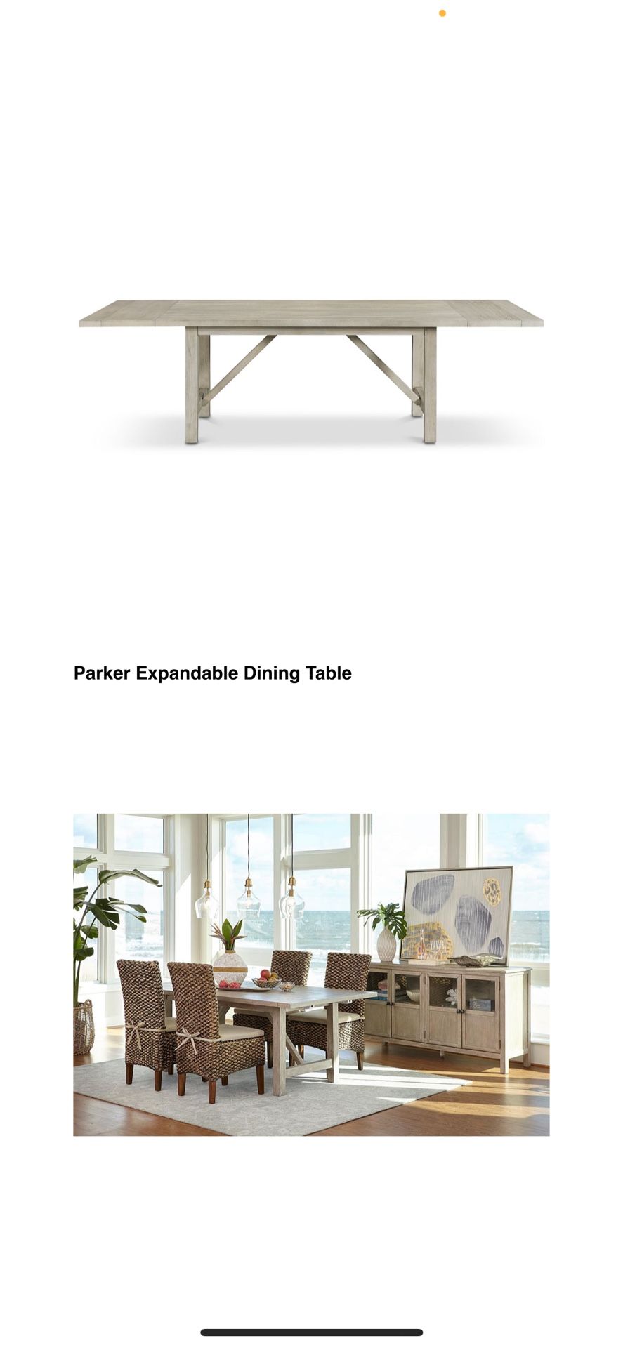 Farmhouse Modern dinning Table