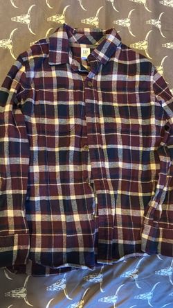 Boys flannel shirt