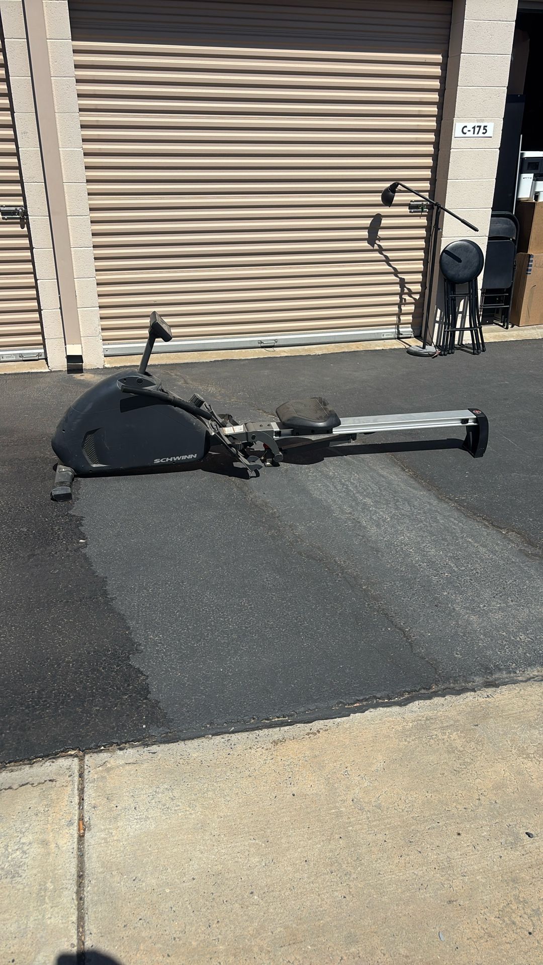 Row machine